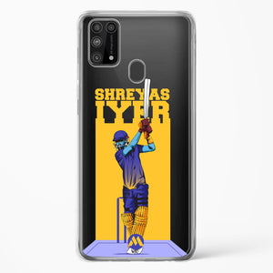Shreyas Iyer Crystal Clear Transparent Case-(Samsung)