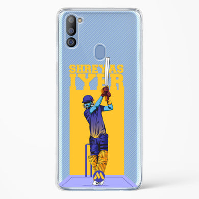 Shreyas Iyer Crystal Clear Transparent Case-(Samsung)