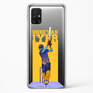 Shreyas Iyer Crystal Clear Transparent Case-(Samsung)