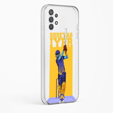 Shreyas Iyer Crystal Clear Transparent Case-(Samsung)