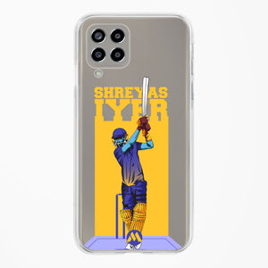 Shreyas Iyer Crystal Clear Transparent Case-(Samsung)