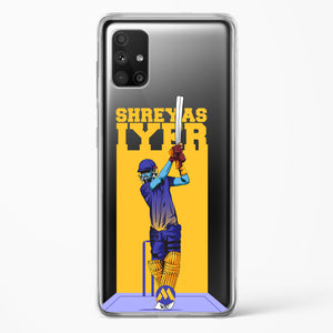 Shreyas Iyer Crystal Clear Transparent Case-(Samsung)