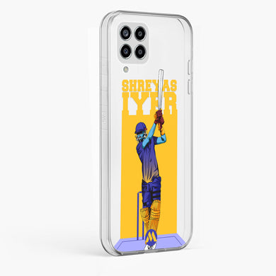 Shreyas Iyer Crystal Clear Transparent Case-(Samsung)