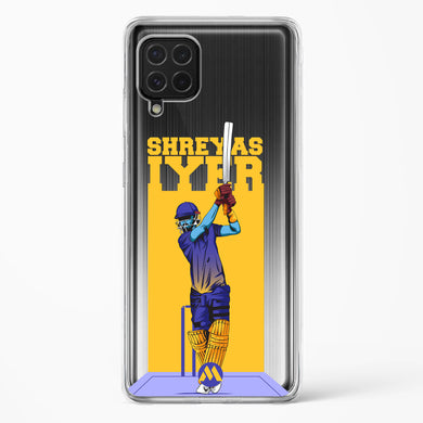 Shreyas Iyer Crystal Clear Transparent Case-(Samsung)