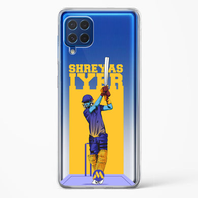 Shreyas Iyer Crystal Clear Transparent Case-(Samsung)