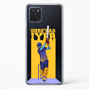 Shreyas Iyer Crystal Clear Transparent Case-(Samsung)