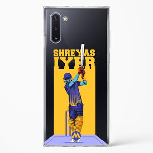 Shreyas Iyer Crystal Clear Transparent Case-(Samsung)