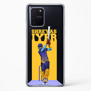Shreyas Iyer Crystal Clear Transparent Case-(Samsung)
