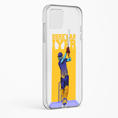 Shreyas Iyer Crystal Clear Transparent Case-(Samsung)