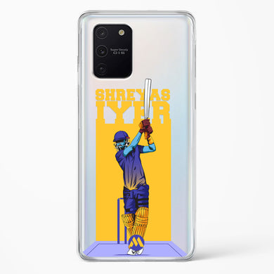 Shreyas Iyer Crystal Clear Transparent Case-(Samsung)