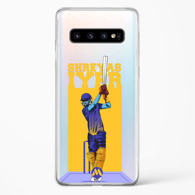 Shreyas Iyer Crystal Clear Transparent Case-(Samsung)