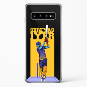 Shreyas Iyer Crystal Clear Transparent Case-(Samsung)