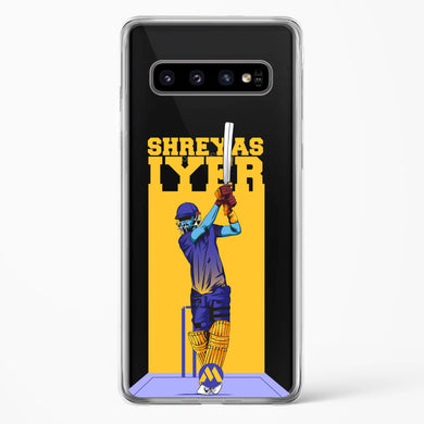 Shreyas Iyer Crystal Clear Transparent Case-(Samsung)