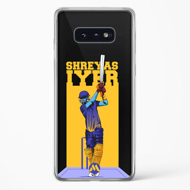 Shreyas Iyer Crystal Clear Transparent Case-(Samsung)