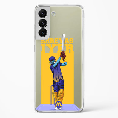 Shreyas Iyer Crystal Clear Transparent Case-(Samsung)
