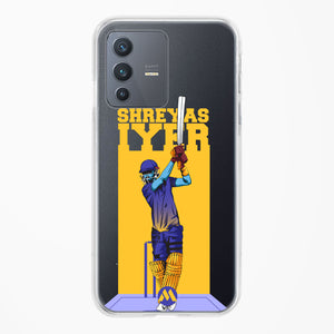 Shreyas Iyer Crystal Clear Transparent Case-(Vivo)