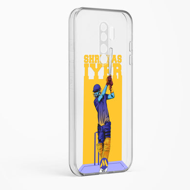Shreyas Iyer Crystal Clear Transparent Case-(Xiaomi)