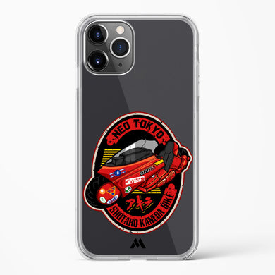 Akira Shotaro Kaneda Bike Crystal Clear Transparent Case-(Apple)