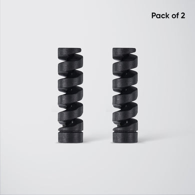Universal Cable Protectors (Pack of Two) - Black
