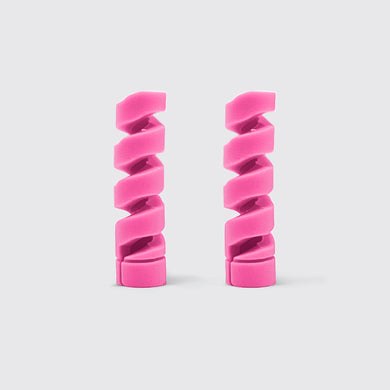 Universal Cable Protectors (Pack of Two) --Pink