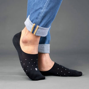 Classic Black No-Show Socks from SockSoho