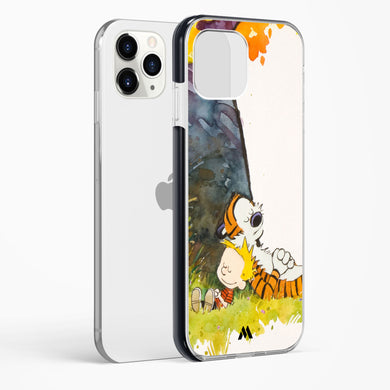 Calvin Hobbes Under Tree Impact Drop Protection Case (Apple)