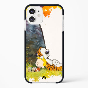 Calvin Hobbes Under Tree Impact Drop Protection Case (Apple)