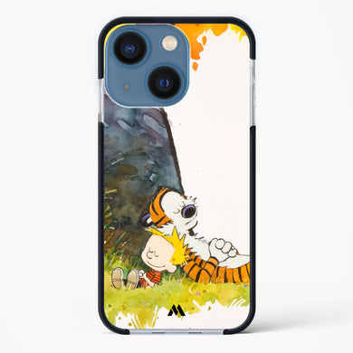 Calvin Hobbes Under Tree Impact Drop Protection Case (Apple)