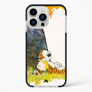 Calvin Hobbes Under Tree Impact Drop Protection Case (Apple)