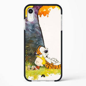 Calvin Hobbes Under Tree Impact Drop Protection Case (Apple)
