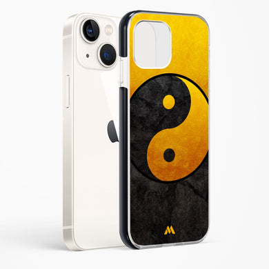Yin Yang in Gold Impact Drop Protection Case (Apple)