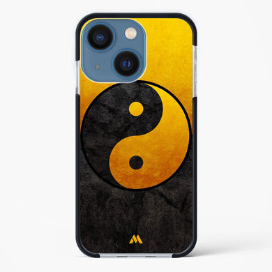 Yin Yang in Gold Impact Drop Protection Case (Apple)