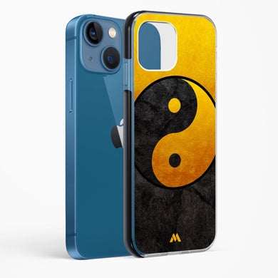 Yin Yang in Gold Impact Drop Protection Case (Apple)