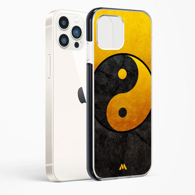 Yin Yang in Gold Impact Drop Protection Case (Apple)