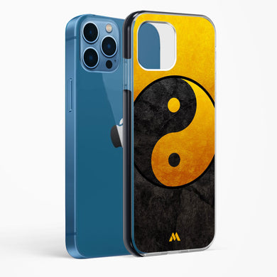 Yin Yang in Gold Impact Drop Protection Case (Apple)