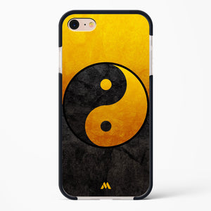 Yin Yang in Gold Impact Drop Protection Case (Apple)