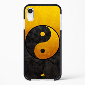 Yin Yang in Gold Impact Drop Protection Case (Apple)