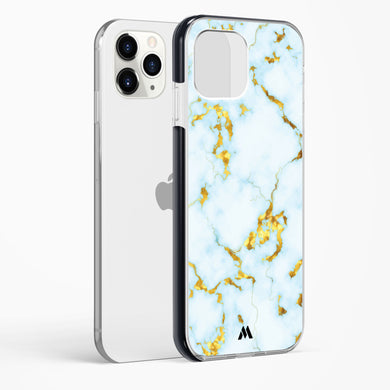 White Gold Marble Impact Drop Protection Case (Apple)