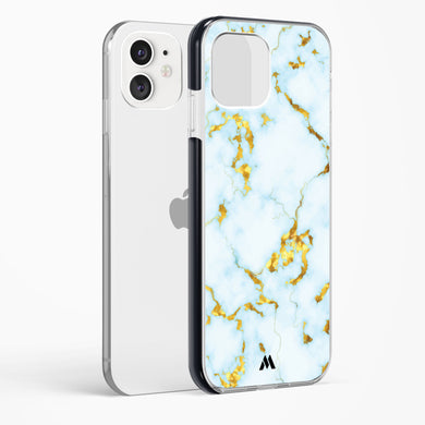 White Gold Marble Impact Drop Protection Case (Apple)