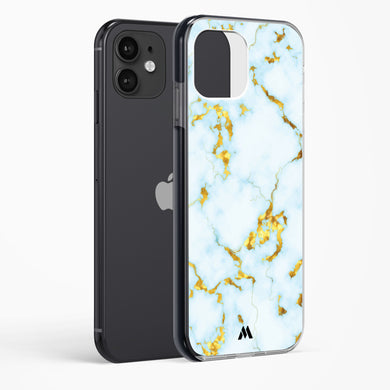 White Gold Marble Impact Drop Protection Case (Apple)