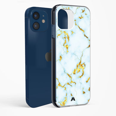 White Gold Marble Impact Drop Protection Case (Apple)