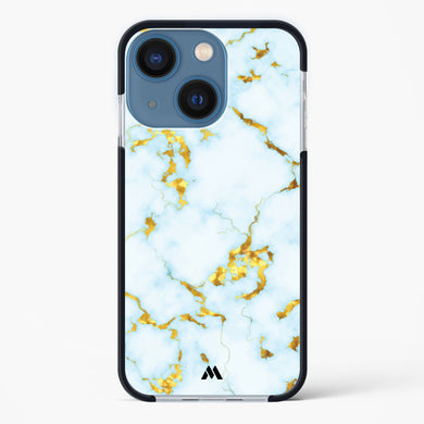 White Gold Marble Impact Drop Protection Case (Apple)