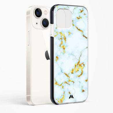 White Gold Marble Impact Drop Protection Case (Apple)