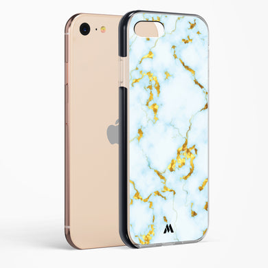 White Gold Marble Impact Drop Protection Case (Apple)