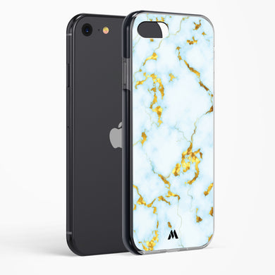 White Gold Marble Impact Drop Protection Case (Apple)