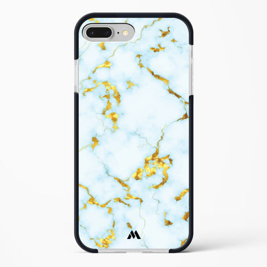 White Gold Marble Impact Drop Protection Case (Apple)