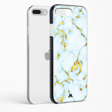 White Gold Marble Impact Drop Protection Case (Apple)