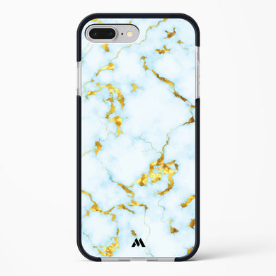 White Gold Marble Impact Drop Protection Case (Apple)