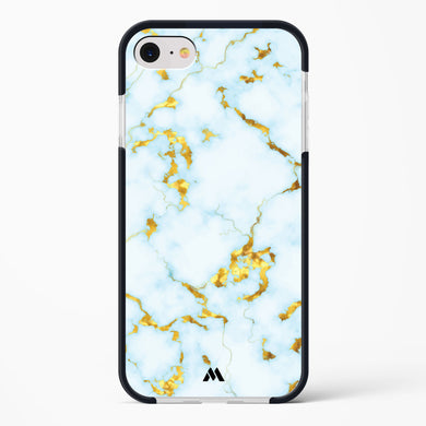 White Gold Marble Impact Drop Protection Case (Apple)