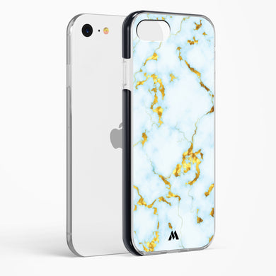 White Gold Marble Impact Drop Protection Case (Apple)